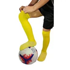 Meião Infantil Futebol Nº 28 ao 32 Meia Criança Society Futsal Kit 18 Pares Profissional Kanxa