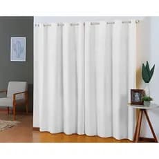 Cortina Oxford Semi Blackout Em Tecido Grosso 2,80 X 1,60 Sala Quarto Cozinha