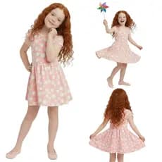 Kit 3 Vestidos Sortidos Infantil Menina Princesa Verão Estiloso