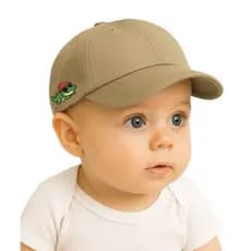 bone bebe infantil 0 a 10 meses jacaré lateral chapeu infantil bebe