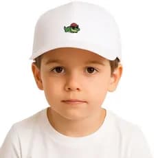 bone infantil 2 a 6 anos jacare Boné infantil