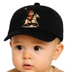 Boné bebe infantil 0 a 12 meses jacaré polo chapéu infantil bebe