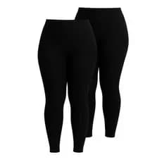 Kit 2 Calça Legging Plus Size Feminina Academia Caminhada Crossfit