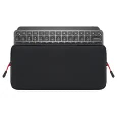 Geekria Bolsa de transporte para teclado compatível com MX Keys Mini/K380/Keys-to-GO 2, Keychron B1 Pro, Magǐc Keyboard