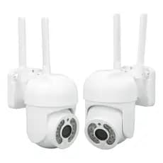 Kit 2 Câmera De Segurança Vigilância Sem Fio Wi-fi Yoose