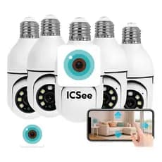 Kit 5 Câmeras Ip Wifi Full Hd Com Visão Noturna App-icsee