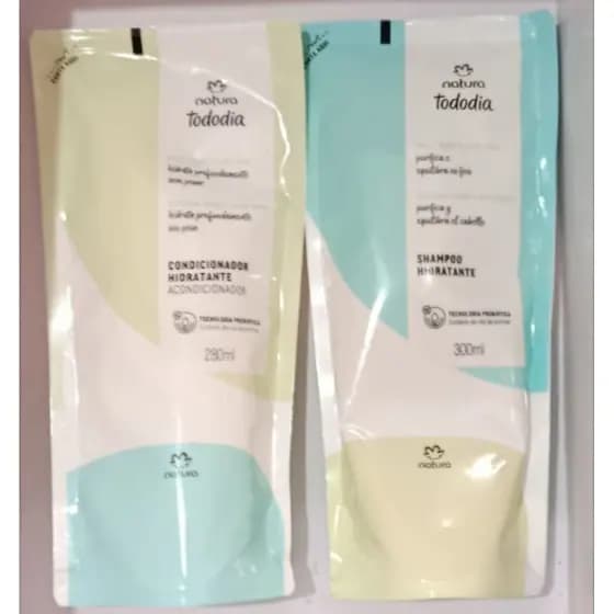 kit REFIL SHAMPOO e CONDICIONADOR MAÇÃ VERDE E ALOE VERA