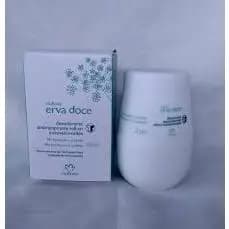DESODORANTE ANTITRANSPIRANTE ROLL-ON NATURA ERVA DOCE, LEITE DE ALGODÃO, 70 ML .