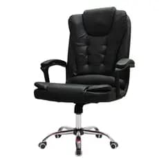 Cadeira de escritório Presidente conforto sem massagem encosto fixo sistema relax