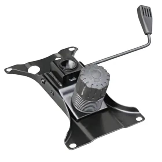 Flange para cadeira de escritório mecanismo para cadeira 25,5 x 15cm