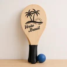 Conjunto de Raquetes com bola, frescobol, jogos de areia - Beach Tênis