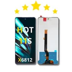 Tela Display Frontal Para Infinix Hot 11s X6812 Sem Aro