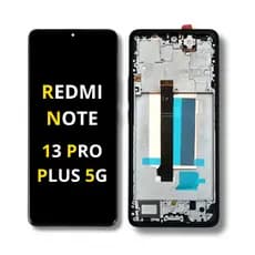 Tela Display Compatível com Redmi Note 13 Pro Plus / Note 13 Pro+ Com Aro Orig Nacional