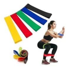 Mini Band Elastico para Exercicios Forte Leve Media Super Forte Extra Forte Elastico para Treino em Casa Academi