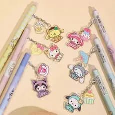 Caneta com Pingente da Turma Sanrio Hello kitty