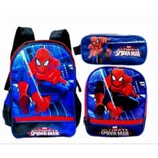 Kit Escolar Infantil Grande De Costa Homem Aranha