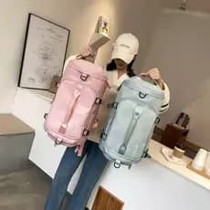 BOLSA- MOCHILA feminina Impermeável Costa Transversal Academia Viagem