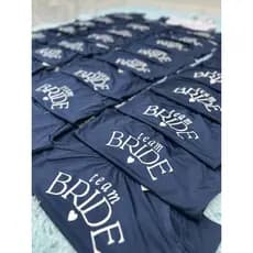 KIT COM 25 PEÇAS  Maiô Body Noiva  Bride Promoção   FORRO PARTE DA FRENTE INTEIRA  Despedida de Solteira