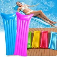 Colchão Inflável Boia Piscina Flutuador Grande Cama Água Praia Adulto Infantil Bronzeador