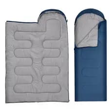 Saco P/ Dormir/Colchonete Térmico e Impermeável C/ Capuz e Bolsa