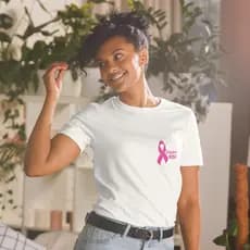 Camiseta Unissex Outubro Rosa Previna-se Cuide-se Saúde Camisa OCnfortável Envio Rápido
