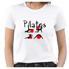 Camiseta - Adulto - Baby Look - Linha Profissões - Pilates