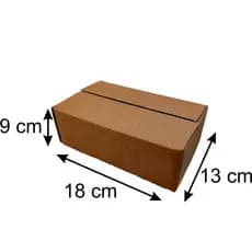 Caixa de Papelão Embalagem Correio Sedex 18x13x9 - 50 Un