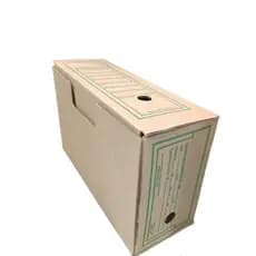 Caixa de Arquivo Morto Papelão 35x13x24,7cm KIT COM 5 UNIDADES