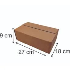 50 Caixas de Papelão  27x18x9 Para E-commerce Medidas Correios Envios Sedex Pac Caixa Grande