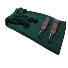 kit rede cabine de caminhão e par ganchos armador