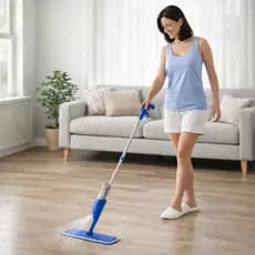 Mop Spray com Reservatório para Limpeza de Piso - Esfregão Spray Prático e Portátil - Sortido