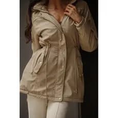 Parka Feminina Forro Pelinho | Tecido Sarja  + Capuz Removível | Ajuste Perfeito ao Corpo – Inverno 2026