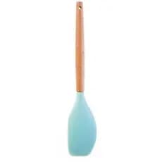 Espátula de Silicone com Cabo de Madeira – Resistente e Prática para Cozinha