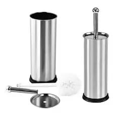 Escova Sanitária com suporte em aço inox Fratelli