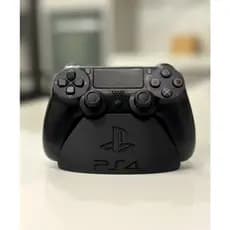 Porta Controle PS4 PlayStation Personalizável – Suporte Gamer Minimalista Decorativo