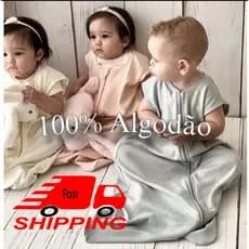 Saco de dormir COM MANGA e SEM - TOG 1 - 100% algodão egipicio Antialérgic
