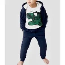 Conjunto Moleton infantil lã 6 anos