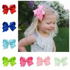 Presilha De Cabelo Infantil 10cm Laços De Cabelo Infantil Acessórios Para Crianças 612