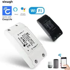 Interruptor Inteligente WiFi Smart switch Suporte Cozy Life App Controle Alexa Google De Voz Doméstico