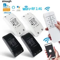 eWeLink WiFi Interruptor Inteligente Suporte De Sem Fio APP Alexa Google Home Controle De Voz