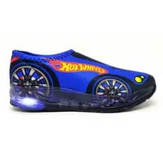 Tênis Led Infantil Hot Wheels com Luzinha Calce Fácil