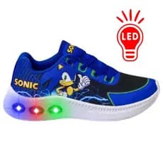 Tenis com Luz Led infantil Masculino Super Confortável Personagens