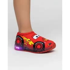 Tenis Infantil Com Led Carro Calce Fácil