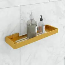 Porta Shampoo Stander Dourado