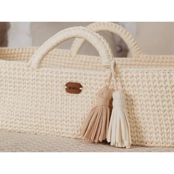 Berco em fio de malha/moises para bebe/ mini berço/ berço redutor/