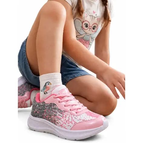 Tênis Infantil Casual Macio Confortável Com Solado De Borracha . Tênis Infantil Casual Macio Confortável Com Sola macio