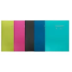 Pasta Catálogo A4 com 50 Folhas Plásticas Transparente Clearbook Yes Cores Viva Arquivos Exames