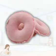 Rosquinha de Amamentação - 100% Algodão - Super Macia -  Apoio para Seio Conforto Premium Mãe e Bebê