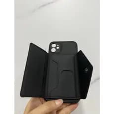 Capa iPhone13/13pro/11promax/xr/7puls/8puls Com Porta Cartão feminina e masculina