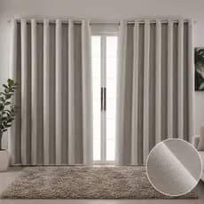 Cortina 100% Blackout  Line Linho  - de 2,80 a 6,00 metros Vedaçao Total Corta Luz